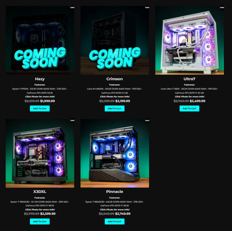 11 SYSTEMS hitting the Ready to Ship page by next week! 💪🏻

We're committed to having deals ready every day!
stincebuilt.com/ready-to-ship/