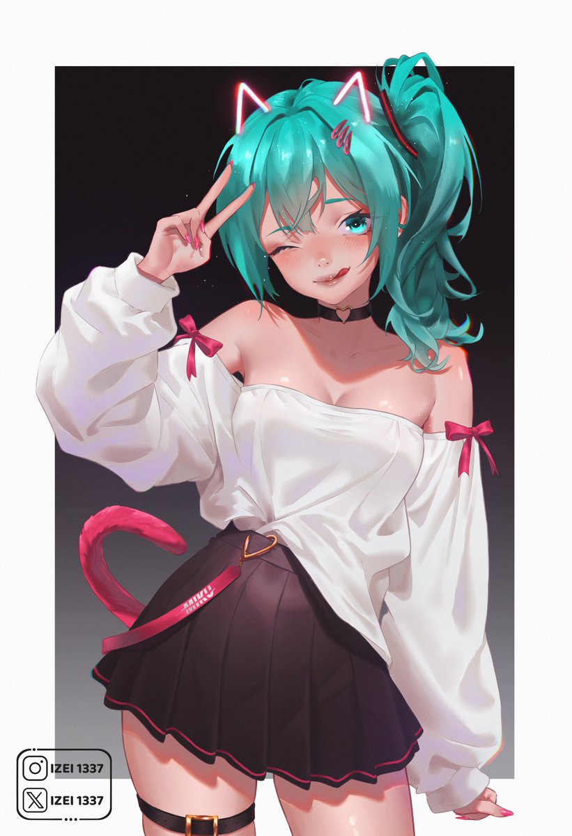 izei1337's tweet image. Miku cat

#mikuhatsune