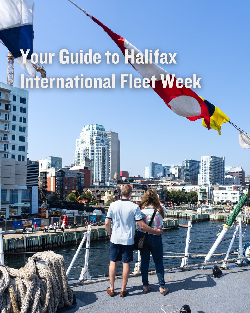 Halifax International Fleet Week is back and packed with unforgettable experiences! Whether you're here for the ships, the music, or the family fun, this guide has you covered. ⚓

For all the the action, events, and hidden gems around the waterfront: downtownhalifax.ca/lowdown/halifa…