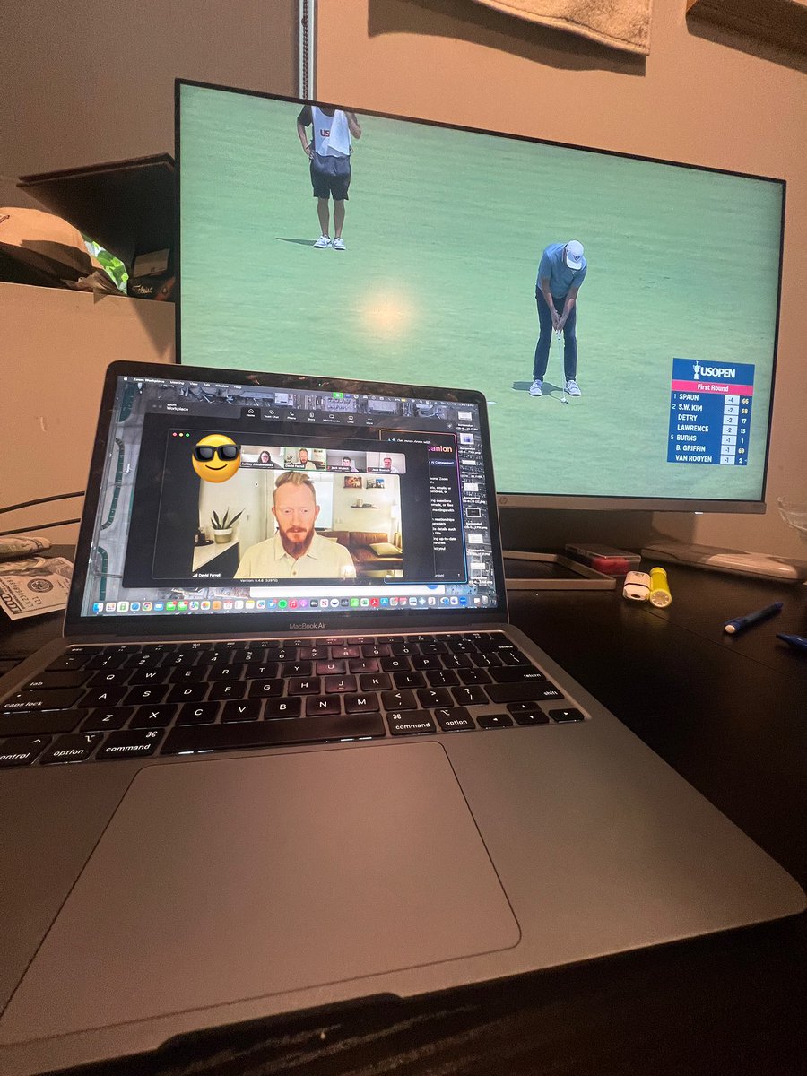 Nothing on my end thanks! #usopen