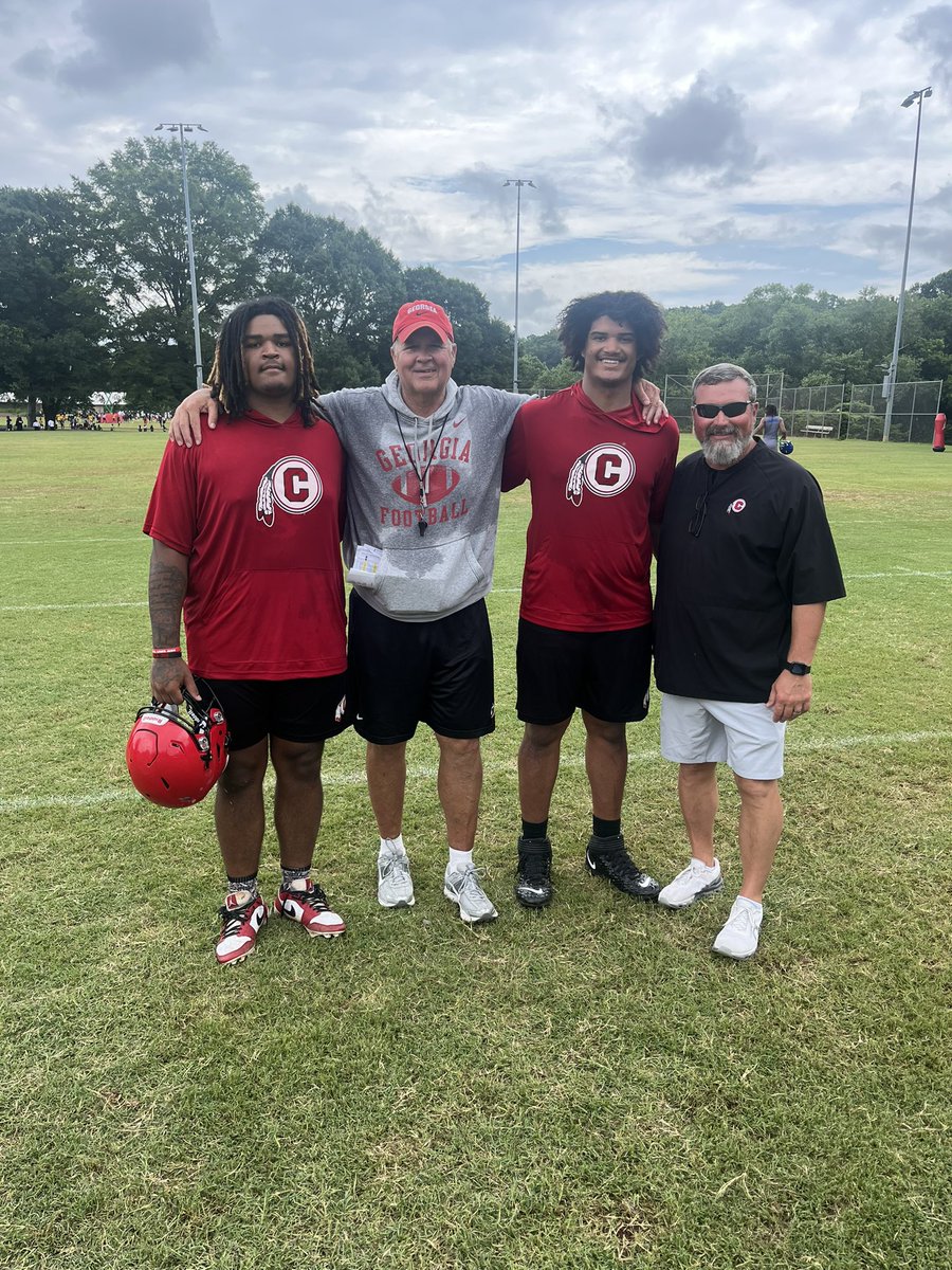 Chattooga Indians Football (@chattoogafb) on Twitter photo Thank you to University of Georgia, <a href="/SSearels/">Stacy Searels</a> and <a href="/TravionScott/">Tray Scott</a> for a great OL/DL camp. Great work today. Thank you to University of Georgia, <a href="/SSearels/">Stacy Searels</a> and <a href="/TravionScott/">Tray Scott</a> for a great OL/DL camp. Great work today.