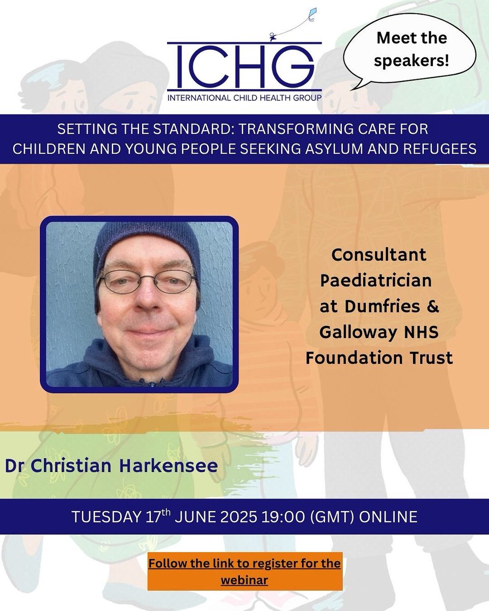 Meet Dr Christian Harkensee - a consultant paediatrician at Dumfries and Galloway

Dr Harkensee will be providing a practical example of the standards in clinical practice. 

Be sure to register for our webinar on 17th June 2025 to learn more!