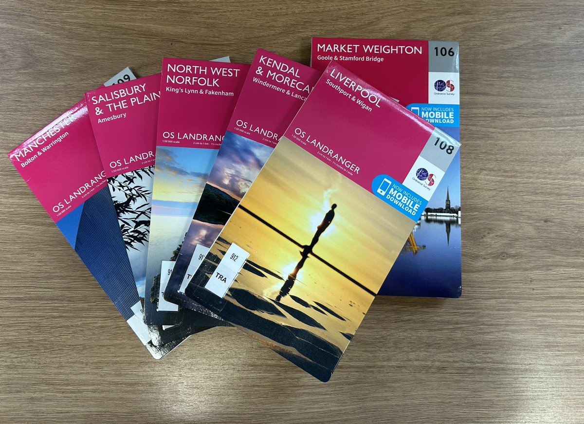 Did you know that Widnes Library has a full collection of OS maps for loan !! Looking for somewhere new to explore pop in and have a browse. Your next adventure awaits 🗺️🧭 HH