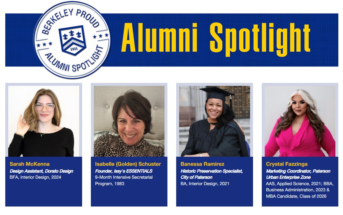 Michael Iris, Ed.D. (@mike_iris) on Twitter photo We are excited to share 4 more <a href="/BerkeleyCollege/">Berkeley College</a> Alumni Spotlights this month. We continue to be inspired by the great work our alumni do as business and community contributors! 🙂 bit.ly/43IMbgw #BerkeleyProud #BerkeleyAlumni We are excited to share 4 more <a href="/BerkeleyCollege/">Berkeley College</a> Alumni Spotlights this month. We continue to be inspired by the great work our alumni do as business and community contributors! 🙂 bit.ly/43IMbgw #BerkeleyProud #BerkeleyAlumni