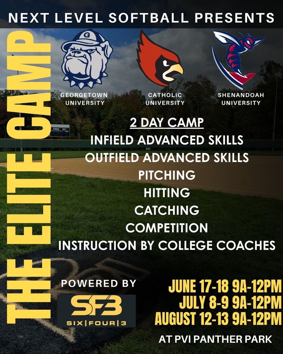 Jeff Torres (@jefftorres17) on Twitter photo Only 4 Days left to register! Hit the link. paulvi.jumbula.com/softball <a href="/SF3Softball/">Sixfour3</a> <a href="/CatholicU_SB/">Catholic University Softball</a> <a href="/SUHornetsSB/">Shenandoah University Softball</a> <a href="/HoyaSoftball/">Georgetown Softball</a> Only 4 Days left to register! Hit the link. paulvi.jumbula.com/softball <a href="/SF3Softball/">Sixfour3</a> <a href="/CatholicU_SB/">Catholic University Softball</a> <a href="/SUHornetsSB/">Shenandoah University Softball</a> <a href="/HoyaSoftball/">Georgetown Softball</a>