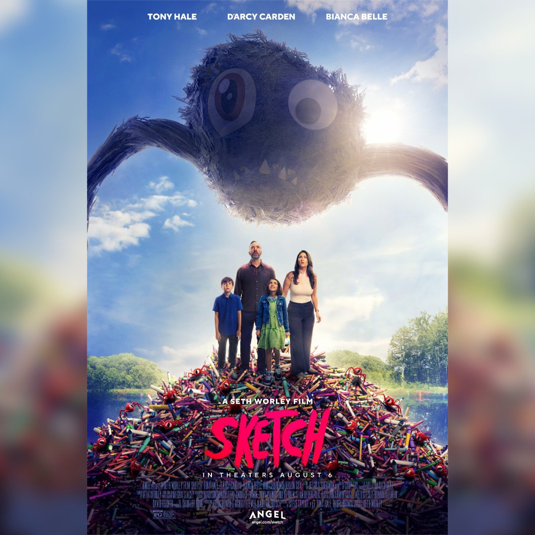 SKETCH (@thesketchmovie) on Twitter photo Attention, all artists! 🖍️ The official key art for #TheSketchMovie is here! 🙌
Get your tickets now at angel.com/sketch 🔗
<a href="/AngelStudiosInc/">Angel Studios</a> <a href="/MrTonyHale/">Tony Hale</a> <a href="/DarcyCarden/">D'Arcy Carden</a> <a href="/KueKellyn/">Kue Kellyn Lawrence</a> <a href="/Awakeland3D/">Seth Worley</a> <a href="/alliemcculloch/">Allie McCulloch</a> <a href="/luxuryjosh/">Josh Inocalla</a> <a href="/JesseSantoyo/">Jesse Santoyo</a> Attention, all artists! 🖍️ The official key art for #TheSketchMovie is here! 🙌
Get your tickets now at angel.com/sketch 🔗
<a href="/AngelStudiosInc/">Angel Studios</a> <a href="/MrTonyHale/">Tony Hale</a> <a href="/DarcyCarden/">D'Arcy Carden</a> <a href="/KueKellyn/">Kue Kellyn Lawrence</a> <a href="/Awakeland3D/">Seth Worley</a> <a href="/alliemcculloch/">Allie McCulloch</a> <a href="/luxuryjosh/">Josh Inocalla</a> <a href="/JesseSantoyo/">Jesse Santoyo</a>