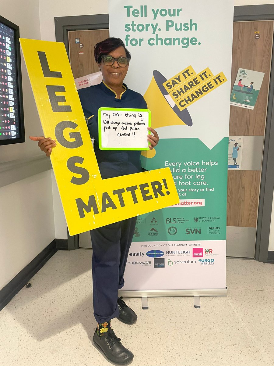 Jess Dingley (@jess_dingley) on Twitter photo Manchester Vascular Centre Head of Nursing, Shirma Kelly, supporting the legs matter campaign, sharing her "one thing"
#sayitshareitchangeit <a href="/LegsMatter/">LegsMatter</a> Manchester Vascular Centre Head of Nursing, Shirma Kelly, supporting the legs matter campaign, sharing her "one thing"
#sayitshareitchangeit <a href="/LegsMatter/">LegsMatter</a>