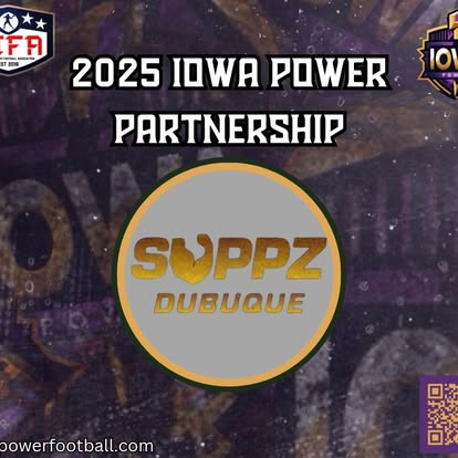 Iowa_Power's tweet image. The Iowa Power are fired up to partner with @suppz! 💪⚡️Get ready for elite supplements, expert advice, and next-level performance on and off the field.
#IowaPower #Suppz #PowerUp #AthleteFuel #ArenaFootball #DubuqueStrong #GameReady #TrainHard