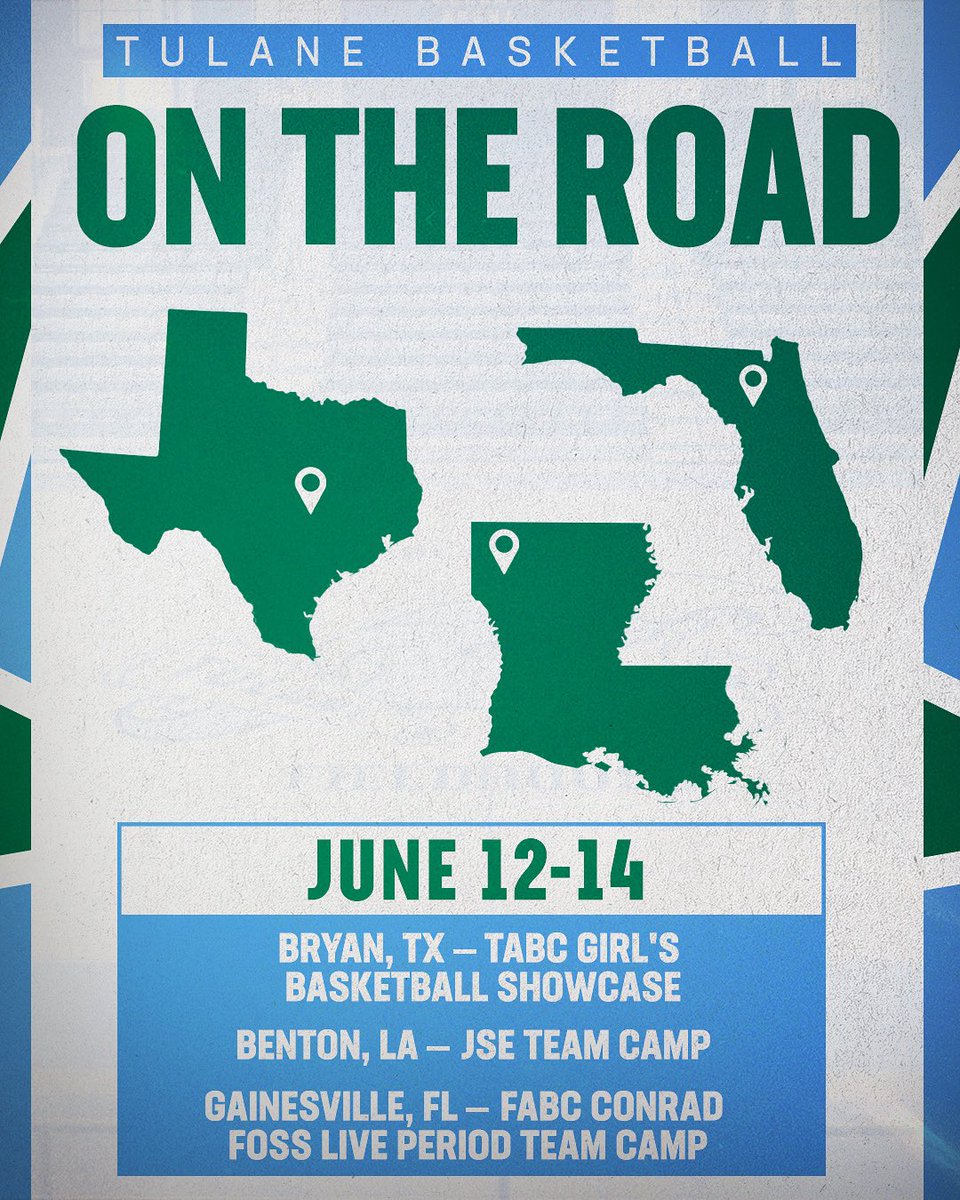 𝐎𝐧 𝐭𝐡𝐞 𝐥𝐨𝐨𝐤𝐨𝐮𝐭 👀

Hitting the road this weekend 🏀

#RollWave🌊