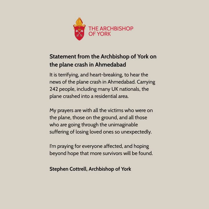 Heartbreaking news from Ahmedabad. My thoughts and prayers are with the victims, their families, &amp; all affected by this unimaginable tragedy.
