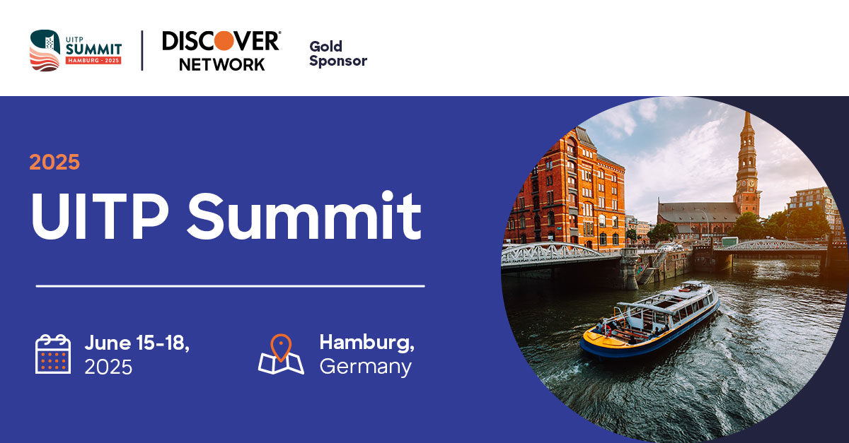Only a few more days until the UITP Summit. We are excited to sponsor the Elevate Lounge and co-sponsor the Urban Mobility Open Payments Forum exhibition booth. Come along with us to Hamburg, Germany from June 15-18, 2025. bit.ly/43WwaCK