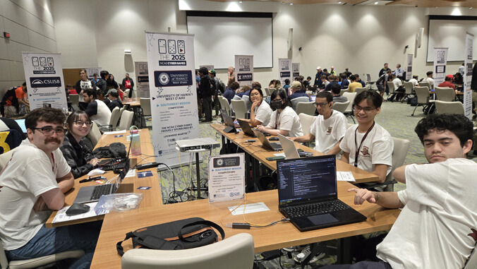 University of Hawaii System (@uhawaiinews) on Twitter photo A first-time <a href="/UHWestOahu/">UH West O‘ahu</a> cybersecurity team won their regional division and placed 12th nationally, showcasing strong teamwork, live defense skills, and the growing strength of the university’s program ➡️ bit.ly/3SYoOcy A first-time <a href="/UHWestOahu/">UH West O‘ahu</a> cybersecurity team won their regional division and placed 12th nationally, showcasing strong teamwork, live defense skills, and the growing strength of the university’s program ➡️ bit.ly/3SYoOcy