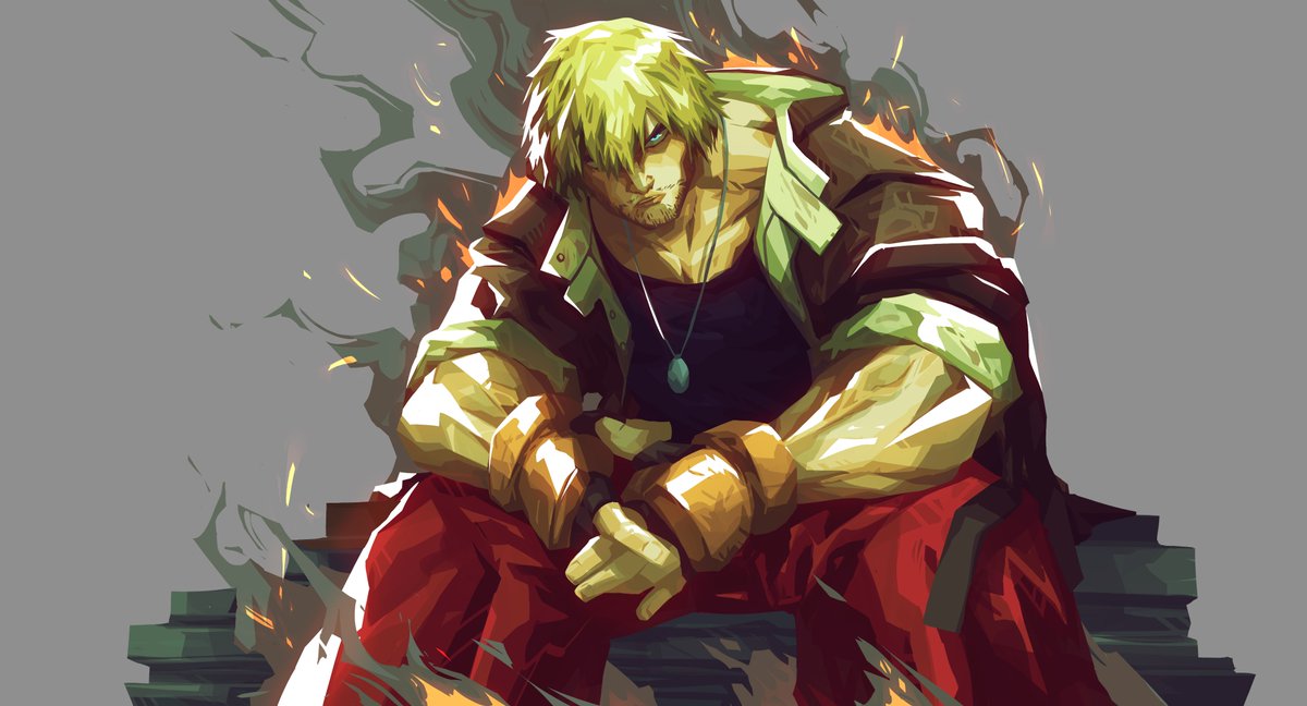 erwin_hidda's tweet photo. Here's my entry! Hope you like my Ken! 
#SF6ArtContest2 #Ken #スト6イラストコンテスト2 https://t.co/XX0WgE4sCW