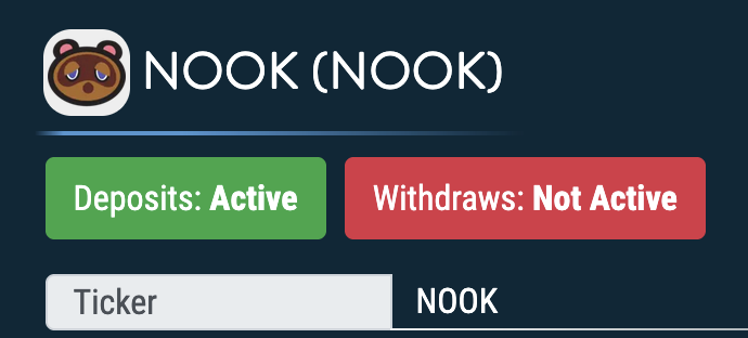 3KINGFISH's tweet photo. $NOOK deposits active on @nonkyc_exchange ?
I already see more than 3% $NOOK deposited in the reserves.
I think it's sooner than soon now. ๐
#BELLS #Bellscoin #Bellschain
@BellsChain https://t.co/2jSNf4vT1X