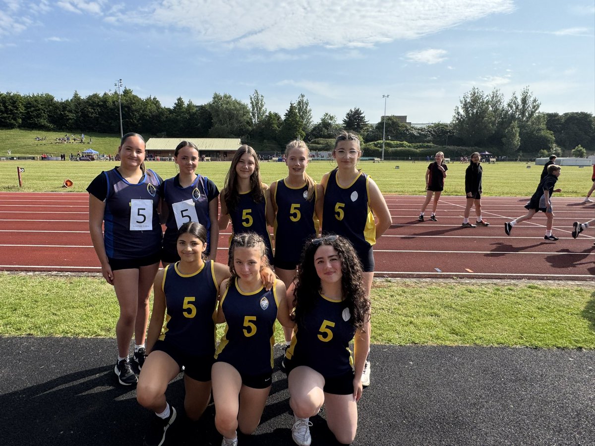 A fantastic day at the St Albans &amp; Harpenden Athletics Championships today - Year 10 teams pictured