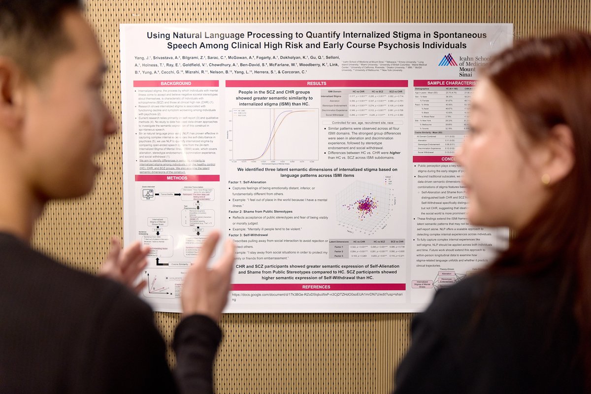 AIHealthMtSinai's tweet image. Innovation in Action: Emerging Research at the Inaugural Mount SinAI Retreat
The poster session highlighted the depth & diversity of AI & digital health research at @MountSinaiNYC, sharing insights to empower more precise, accessible, & compassionate healthcare.
#AIRetreat2025