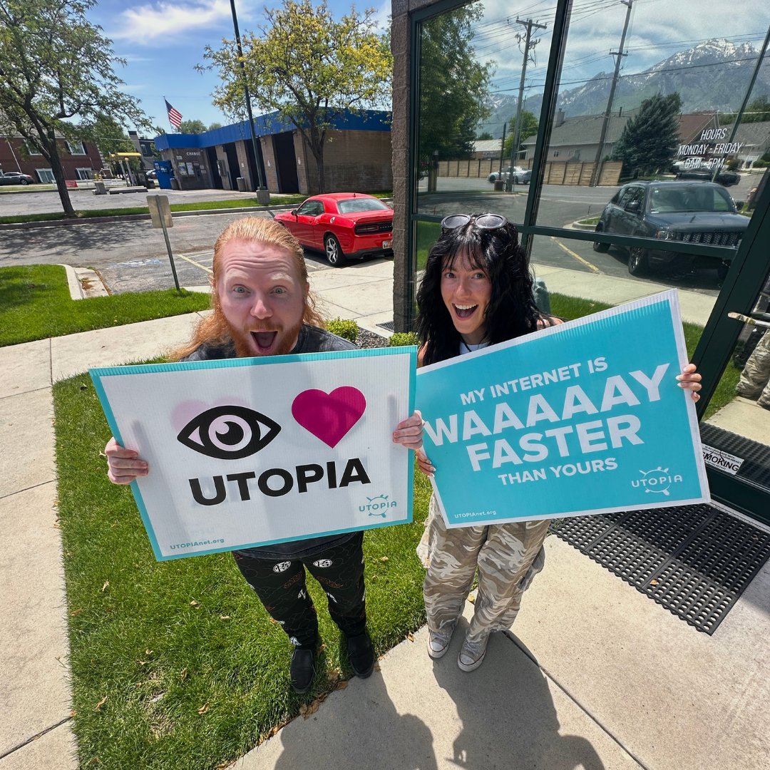 📢 Heads up! After your install, you’ll get a cute welcome box with a referral code. Share it with your besties and once they get installed, you both get $25 to Amazon🙌

Referral link 🔗 utopiafiber.com/referral/

#UTOPIAFiber #Fiberinternet #ChosenByUtah #OpenAccess #B2B #Utah