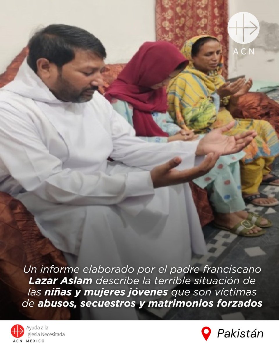 Las niñas y mujeres jóvenes en #Pakistán sufren las infamias de la sociedad, mientras que los delincuentes siguen en libertad. Esta situación persiste aún más en aquellas que provienen de familias cristianas, pues son parte de una minoría religiosa. Leer más: