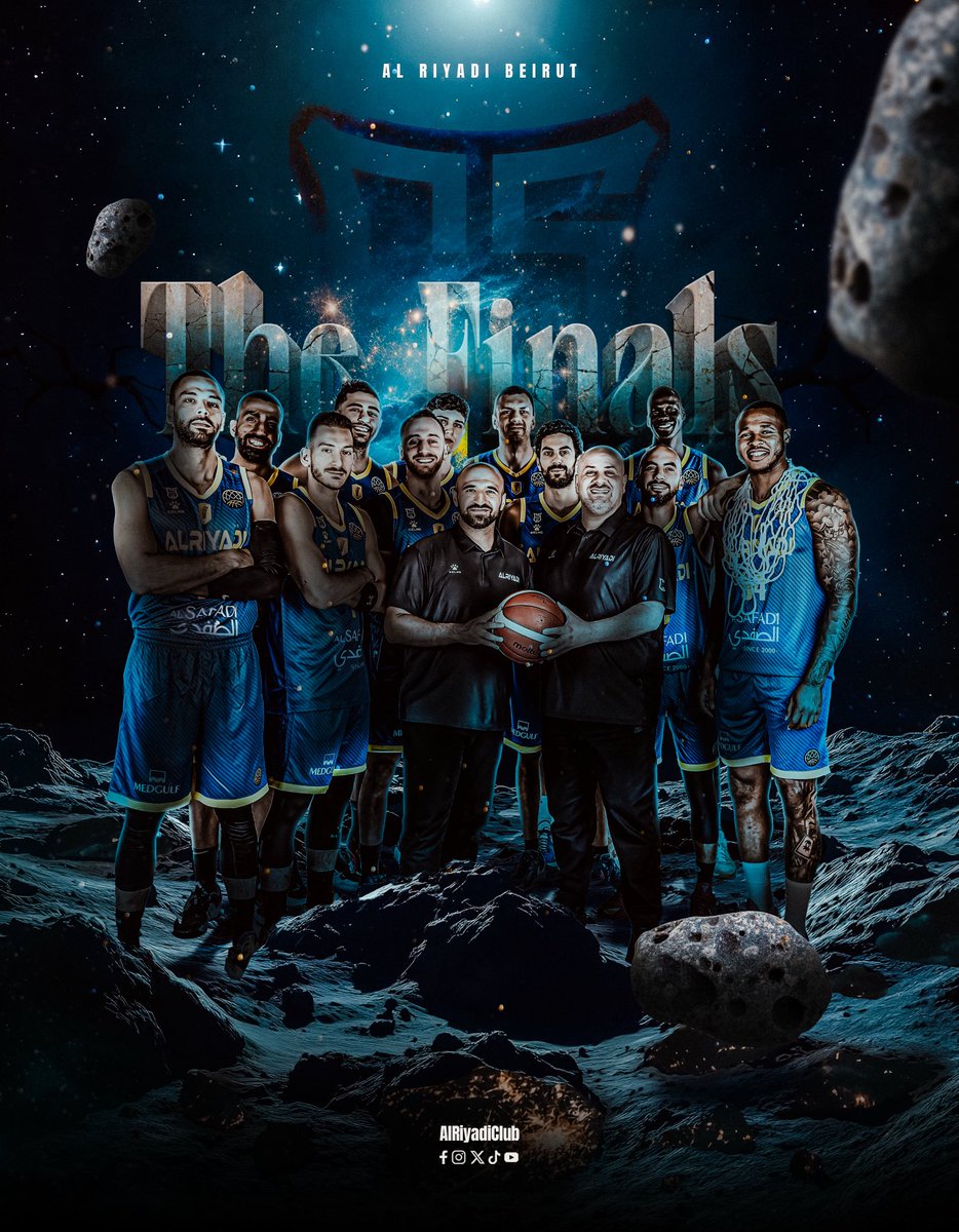 AlRiyadiClub's tweet photo. Back-to-back finals! 💛💙 Al Riyadi return to the BCL Asia Final to defend their crown. The mission continues 🔥🏆

#AlRiyadi #BCLAsia https://t.co/JHRkFzIWyw