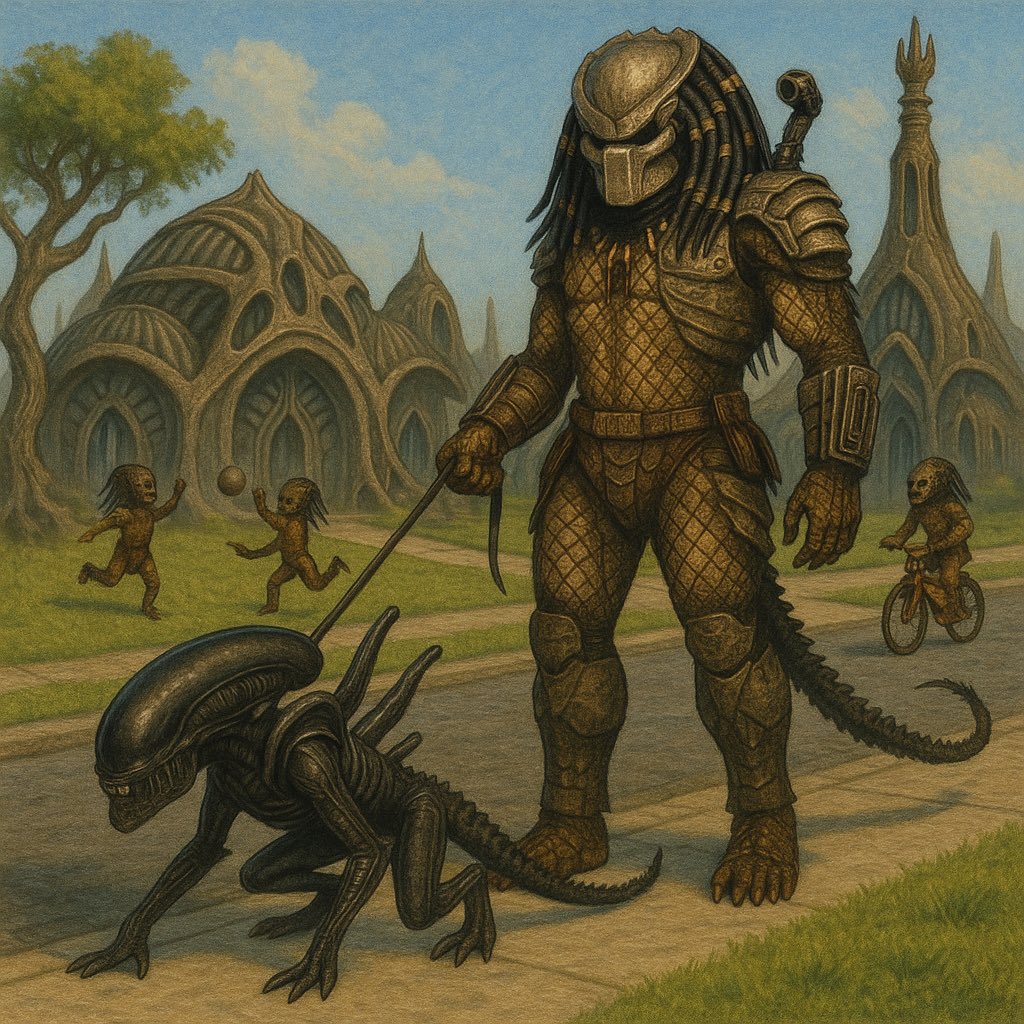 slycer2002's tweet image. AI created images of horror movie characters in mundane settings…

I’ll start…