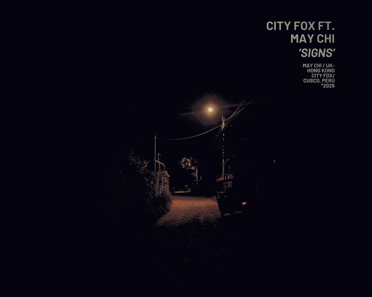 maychiwong's tweet image. excited to be releasing Signs, my first song with City Fox 🕯
originally his demo, Signs grew into a song on our shared experiences of loss.
despite how far apart our lives are, i found it special that we bonded over a feeling so challenging.
listen now tinyurl.com/3jnkcysh