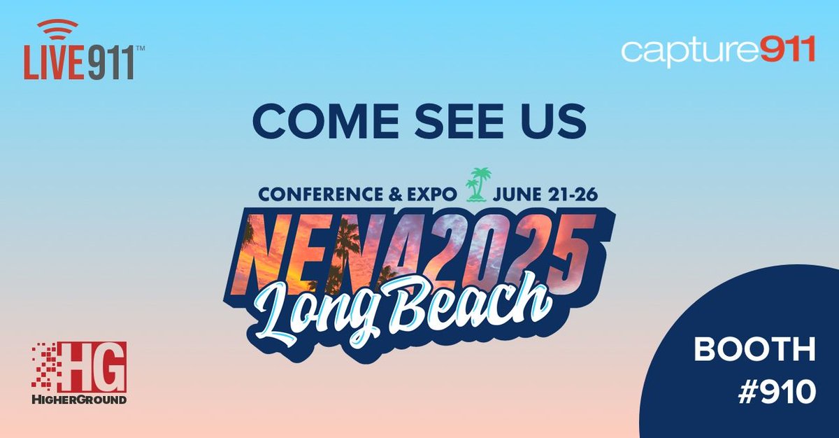 Visit the Live911 team at #NENA2025 in booth #910 to see how real-time situational awareness is transforming emergency response, supporting dispatchers, empowering field response, and fostering tighter coordination across teams.#Live911 #firstresponders #publicsafety #savinglives