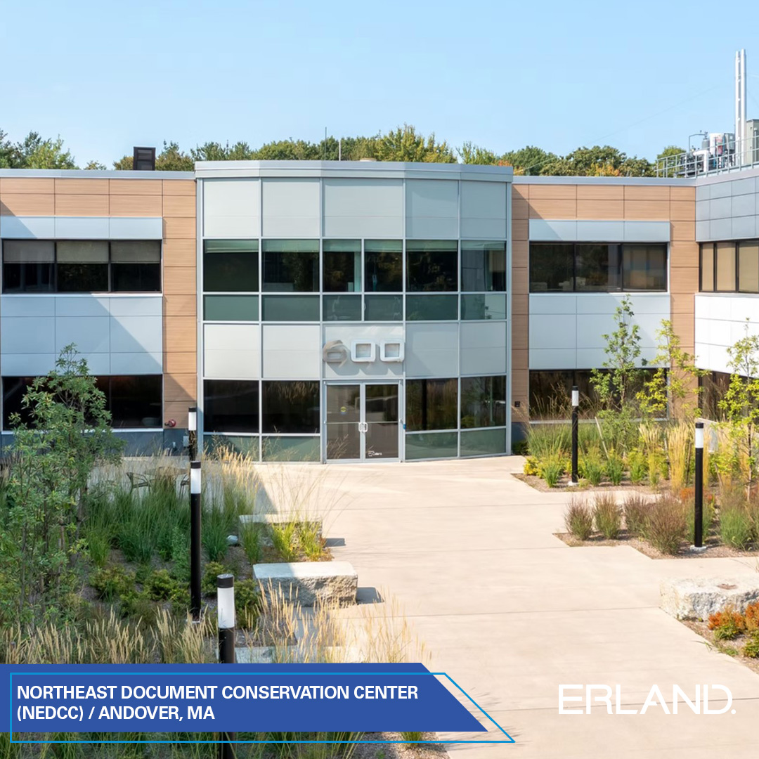 Kicking off construction for Northeast Document Conservation Center / Andover, MA.

Owner: <a href="/NEDCCInfo/">NEDCC | Northeast Document Conservation Center</a>
OPM: <a href="/CresaCorp/">Cresa</a>
Architect: Samuel Anderson Architects

Discover more at erland.com/all/projects/n…