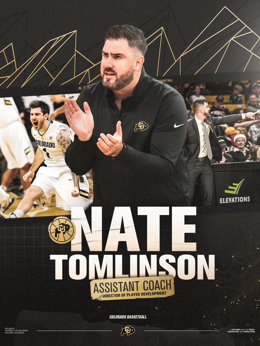 back in black &amp; gold 🦬

welcome back to Boulder, <a href="/Nate_Tomlinson/">Nate Tomlinson</a>