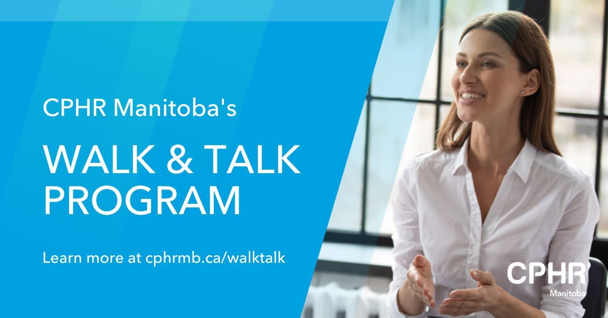 Are you a CPHR Manitoba member and a student or a recent grad interested in an opportunity to have a one-on-one connection with an established professional without a long-term commitment? 

Learn more about our Walk &amp; Talk program here: buff.ly/EPHsOTf