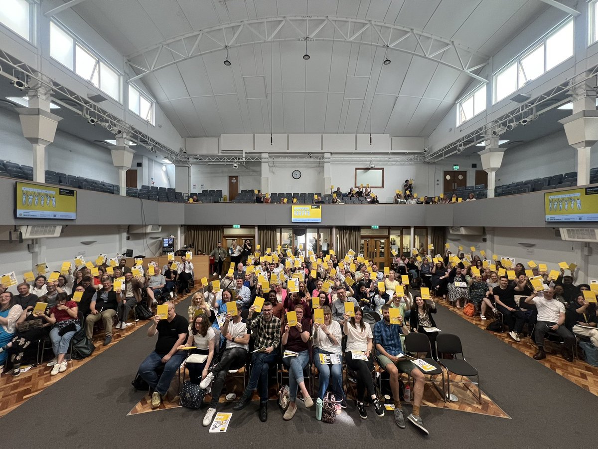 Thanks to everyone who came to the <a href="/WALKTHRUs_5/">Walkthrus</a> conference today at Regents Hall. Five years in and the level of enthusiasm from the Yellow Army is magnificent to see!  Manchester..we’re on the way.