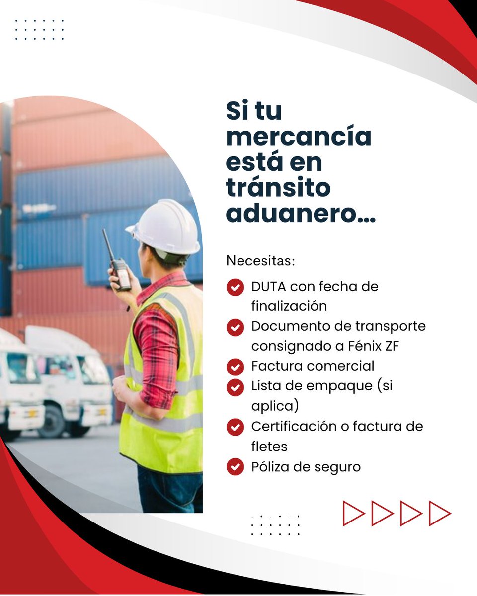 Fenix_ZF's tweet image. 📦 ¿Quieres almacenar en una Zona Franca?
🔐 Te explicamos el proceso en simples pasos.
🚀 Desliza para descubrirlo
#CómoFunciona #LogísticaEficiente #FénixZF #ZonaFranca #AliadoLogístico