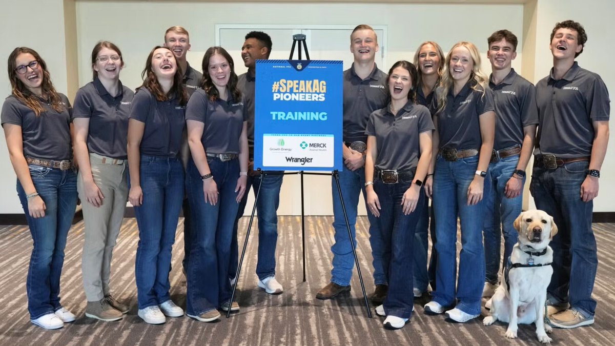 Smile if you're a #SpeakAg Pioneer! 😁😁
🔗 ffa.pub/4khy084 
#FFA