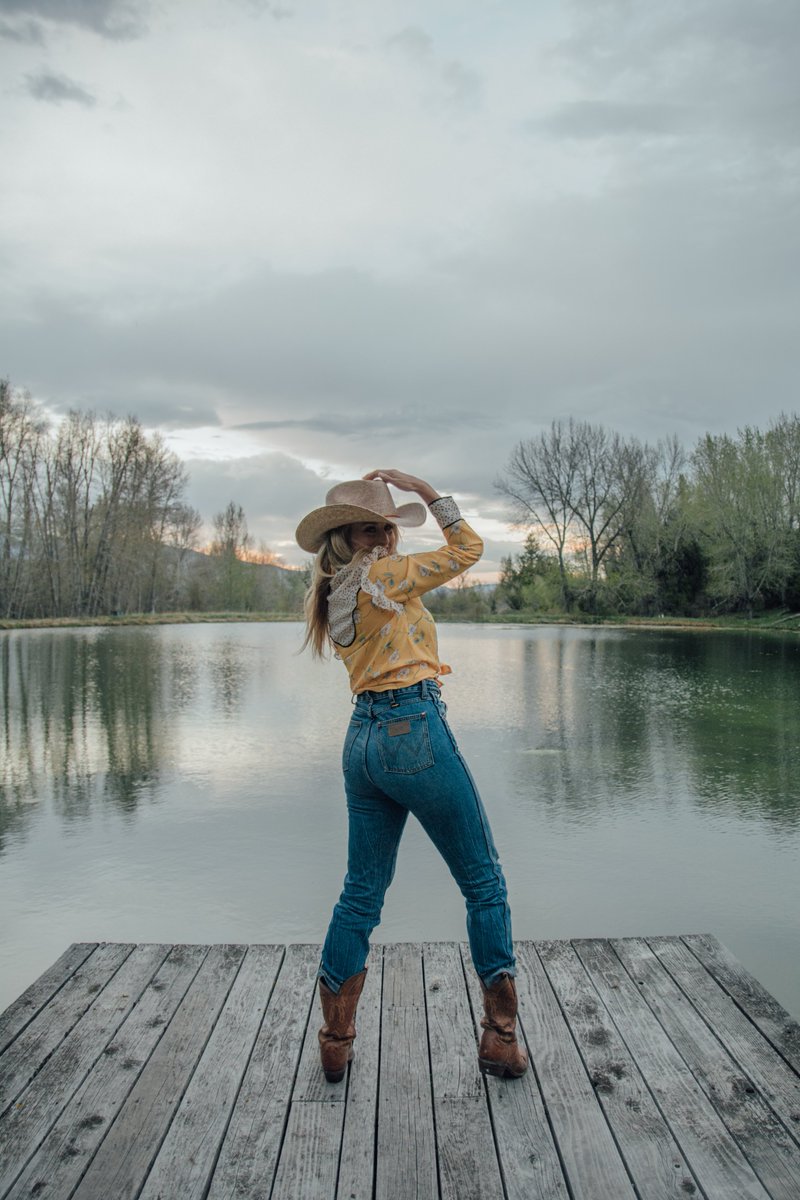 Lonestar belt buckles and old faded Wranglers
And each night begins a new day
If you don't understand him and he don't die young
He'll probably just ride away…

My version of Mammas Don’t Let Your Babies Grow up to Be Cowboys (The Montana Sessions) is out TONIGHT at 12am ET/11pm