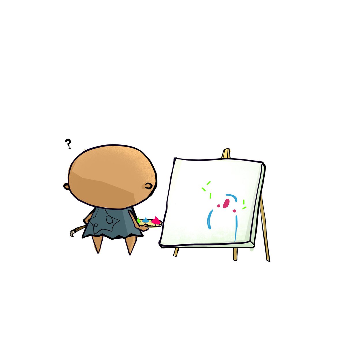 Show up for the Art . 
Never fucking stop .