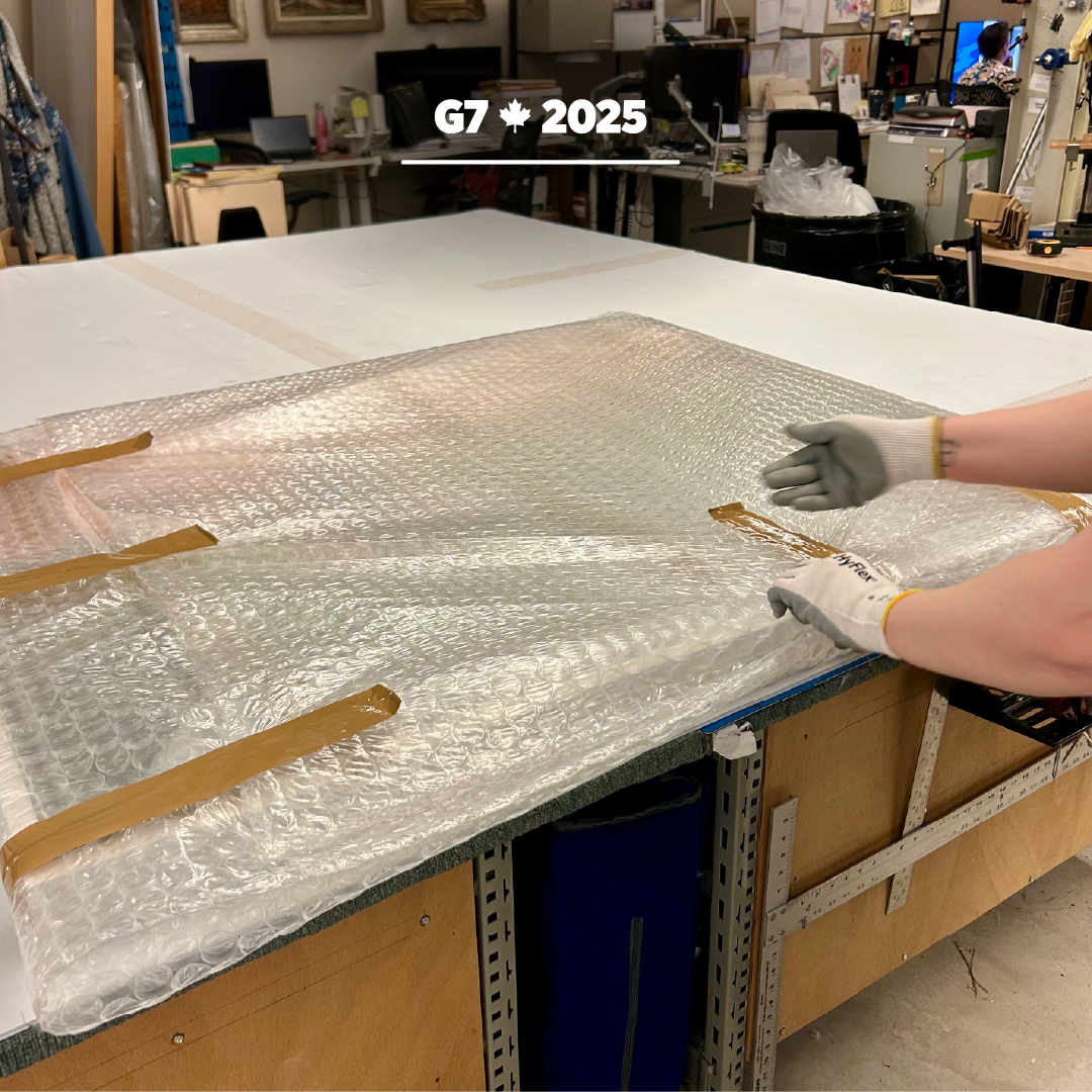 🎨As the #G7 Summit approaches, the Global Affairs Canada Visual Art Collection and the Canada Council Art Bank have curated an art collection for the event site. These works showcase Canada’s diversity, innovation, and history: g7.canada.ca/en/canadian-pr…

#G7Canada #ArtOfG7