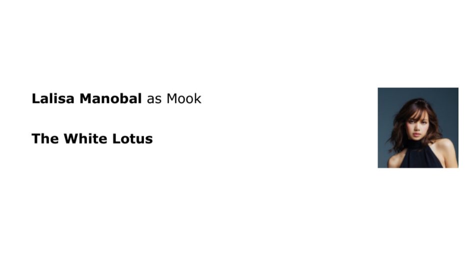 lisa is mentioned on the emmy nomination ballot…im so proud of you love🤍