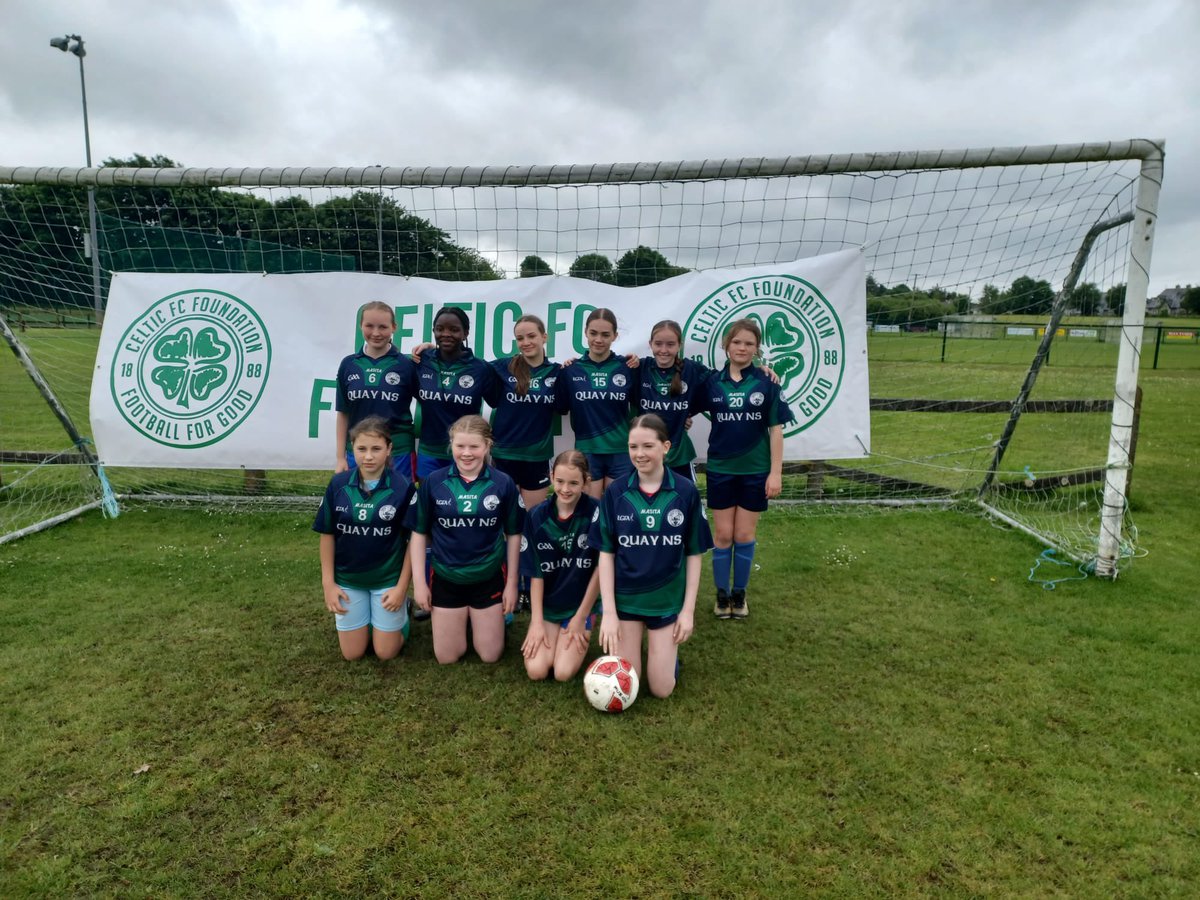 Quay NS Ballina (@quaynsballina) on Twitter photo Well done to our girls who won the shield at the <a href="/BallinaTownFC/">Ballina Town F.C.</a> Celtic Cup schools soccer blitz. Our other team made it to the Cup semi final. Thanks to all involved Well done to our girls who won the shield at the <a href="/BallinaTownFC/">Ballina Town F.C.</a> Celtic Cup schools soccer blitz. Our other team made it to the Cup semi final. Thanks to all involved