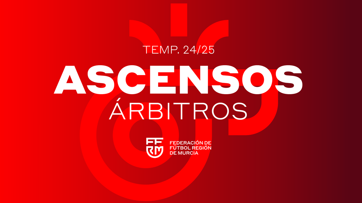 🚩🔝 | Ascensos arbitrales para la temporada 2025/2026.

✔️ Publicado el listado de colegiados que serán promocionados de categoría para la temporada 2025/2026, una vez finalizado el proceso de evaluación técnica y física requerido.

📝 LISTADO: 👉 ffrm.es/pnfg/NNws_ShwN…