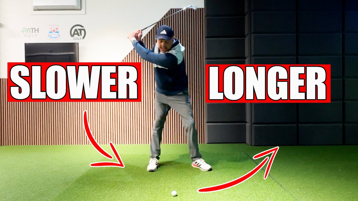 Mid Handicap Golfer Swung Slower And Instantly Gained Over 30 Yards youtu.be/kO5jNfpyBXc?si…