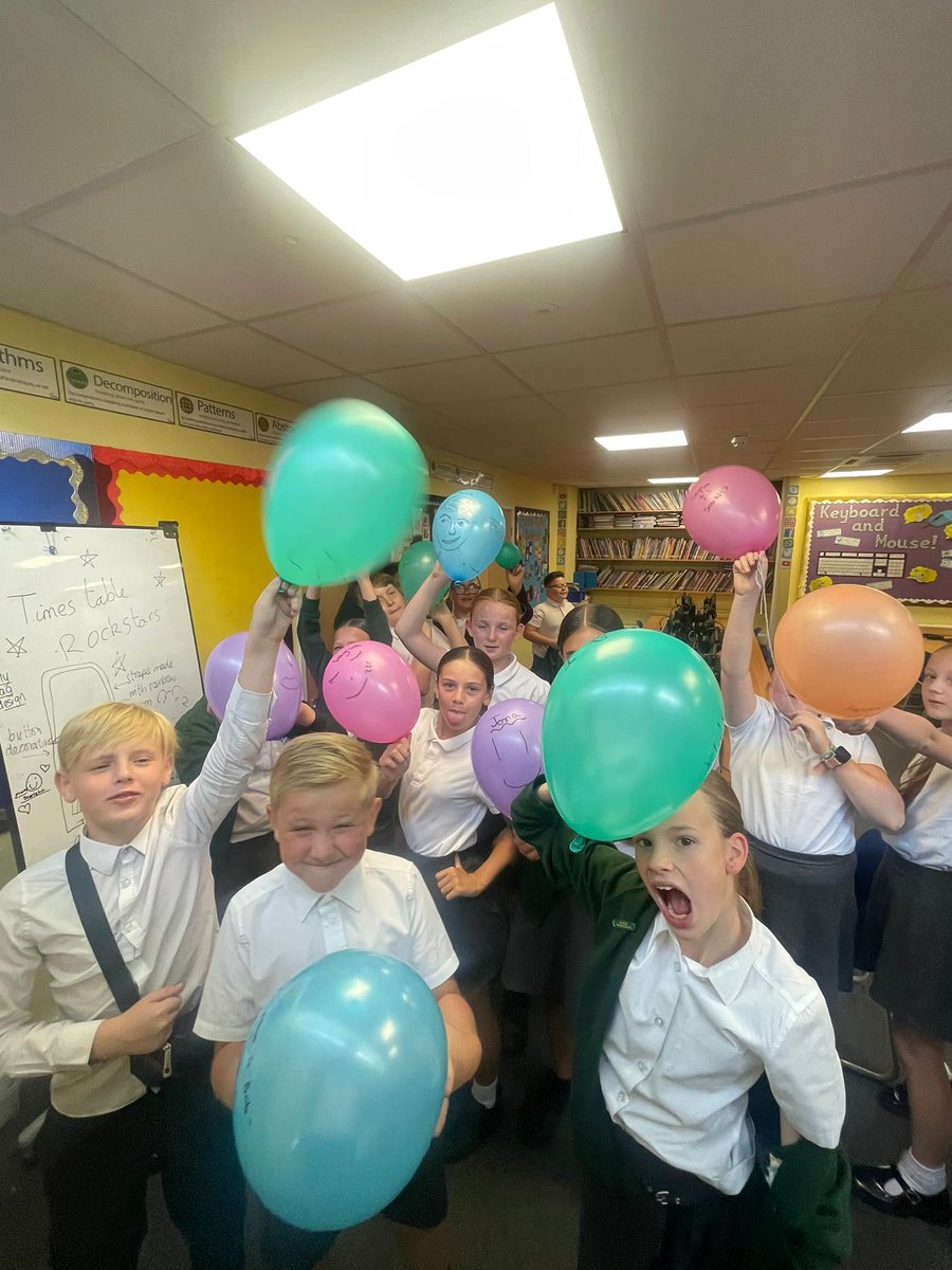 Greensted Primary School & Nursery (@greenstedpri) on Twitter photo Year 6 became proud balloon parents today. Some nurtured them with love and care; others experienced…sudden losses. From heartfelt names to dramatic poppings, it’s been an emotional rollercoaster. Parenting is hard — especially when your child floats and fears stationery 👼🏻🎈🍼 Year 6 became proud balloon parents today. Some nurtured them with love and care; others experienced…sudden losses. From heartfelt names to dramatic poppings, it’s been an emotional rollercoaster. Parenting is hard — especially when your child floats and fears stationery 👼🏻🎈🍼