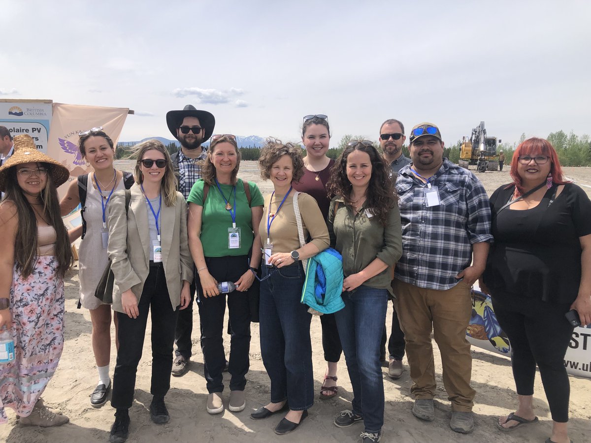 CFNGBI's tweet image. On June 11, the Ulkatcho First Nation held a traditional groundbreaking ceremony to launch the largest off-grid #solarpower project in the country! Melissa Cahoose, Ulkatcho #ClimateAction Coordinator, was joined by CFN reps plus many other partners. Learn more:…