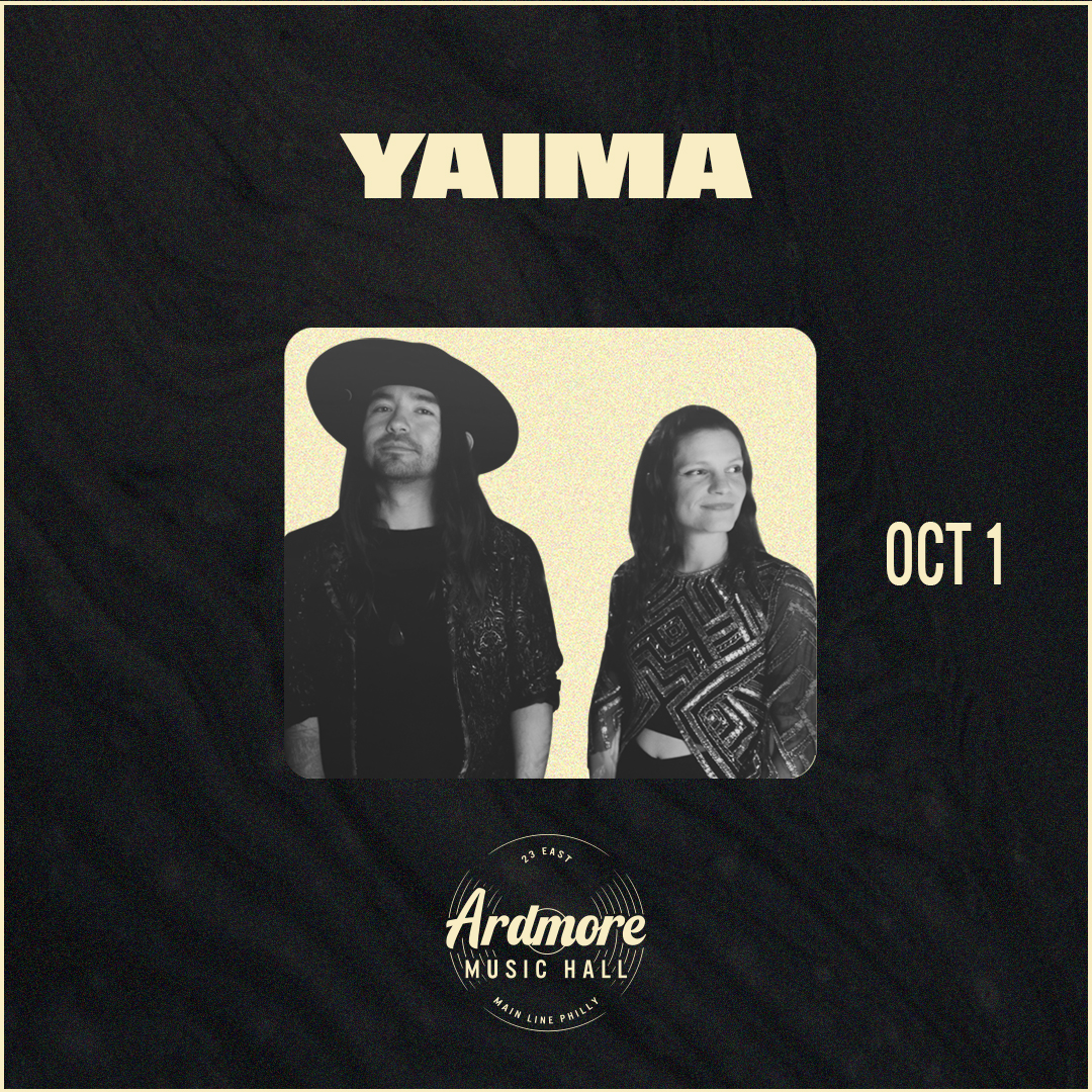 Inspired by the majesty of nature, folk-tronic duo Yaima makes way to Philly with their earthy soundscape on 10/1 🌕🪾

🎟️ tixr.com/pr/social/1471…