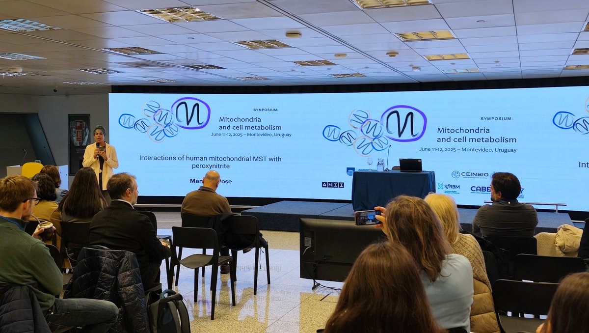 Previo al café☕️nos presenta su investigación la MSc. Manuela Pose del <a href="/ceinbio/">CEINBIO</a> <a href="/fmedoficial/">fmedoficial</a>