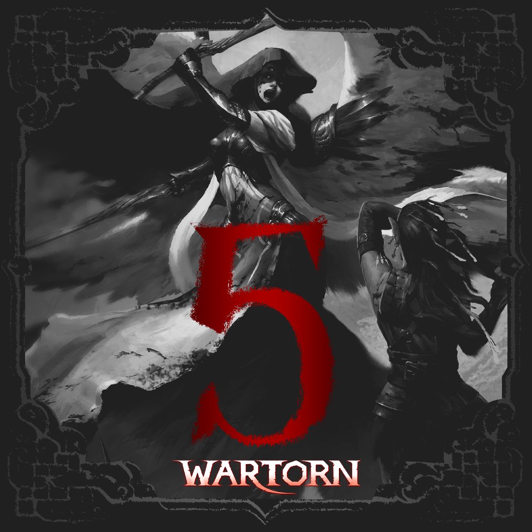 Just 5 days until the Wartorn Early Access launch!

Join sisters Yara &amp; Elani on a journey of love and war! Fight their oppressors and avenge their fallen ancestors in this fantasy strategy-roguelite.

Steam: store.steampowered.com/app/1296660/Wa…
Discord: discord.gg/SdpeTRB8ES