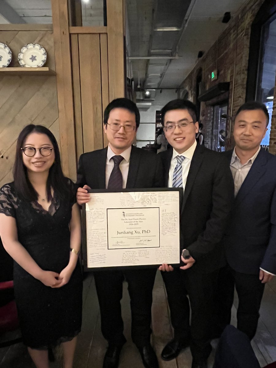 University of Maryland Radiation Oncology (@umarylandradonc) on Twitter photo Congratulations to faculty members Dr. Mark Mishra <a href="/MarkMishraMD/">Mark V. Mishra</a> on receiving ARRO Educator of the Year & Dr. Junliang Xu for his Dr. Karl Prado Physics Educator of the Year Award! Thank you both for your dedication to teaching. Congratulations to faculty members Dr. Mark Mishra <a href="/MarkMishraMD/">Mark V. Mishra</a> on receiving ARRO Educator of the Year & Dr. Junliang Xu for his Dr. Karl Prado Physics Educator of the Year Award! Thank you both for your dedication to teaching.