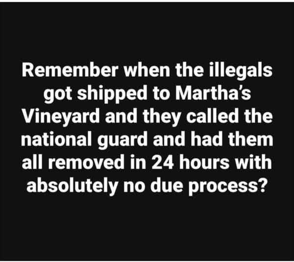 It's funny how that works. Yet in California, they're rioting.