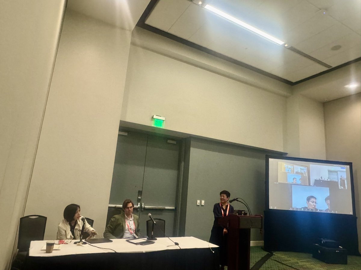 ky_lin0305's tweet image. Really exciting discussion and many insights from Karen Liu, @GerardPonsMoll1, and Mr.Xingxing Wang @UnitreeRobotics at POETs workshop’ morning panel session!