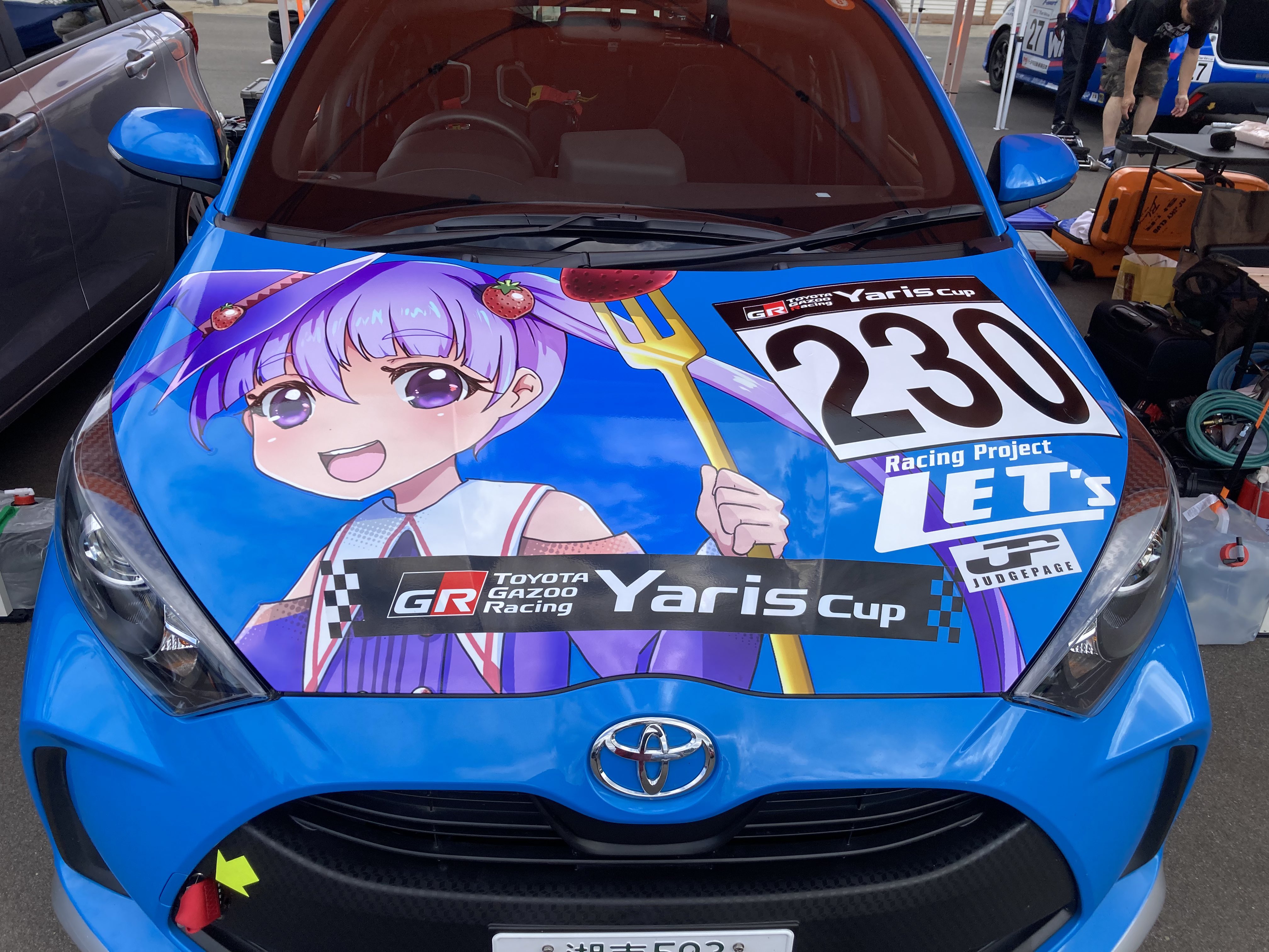 ささ子レーシング🥶【2024年ヤリスカップ東日本