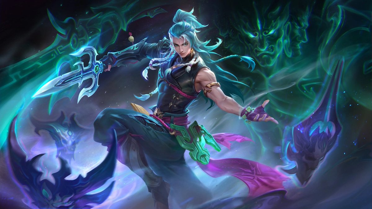 TheHowardWang's tweet photo. Some belated character announcements!
I'm just gonna put em all here to save time lol

🍁 Yun Wu in Maplestory!
🍪 Cobalt Cookie in Cookie Run Kingdom!
🗡 Suyou in Mobile Legends Bang Bang!
💨 Yumin in Eternal Return! https://t.co/Vj1UfOvqnk