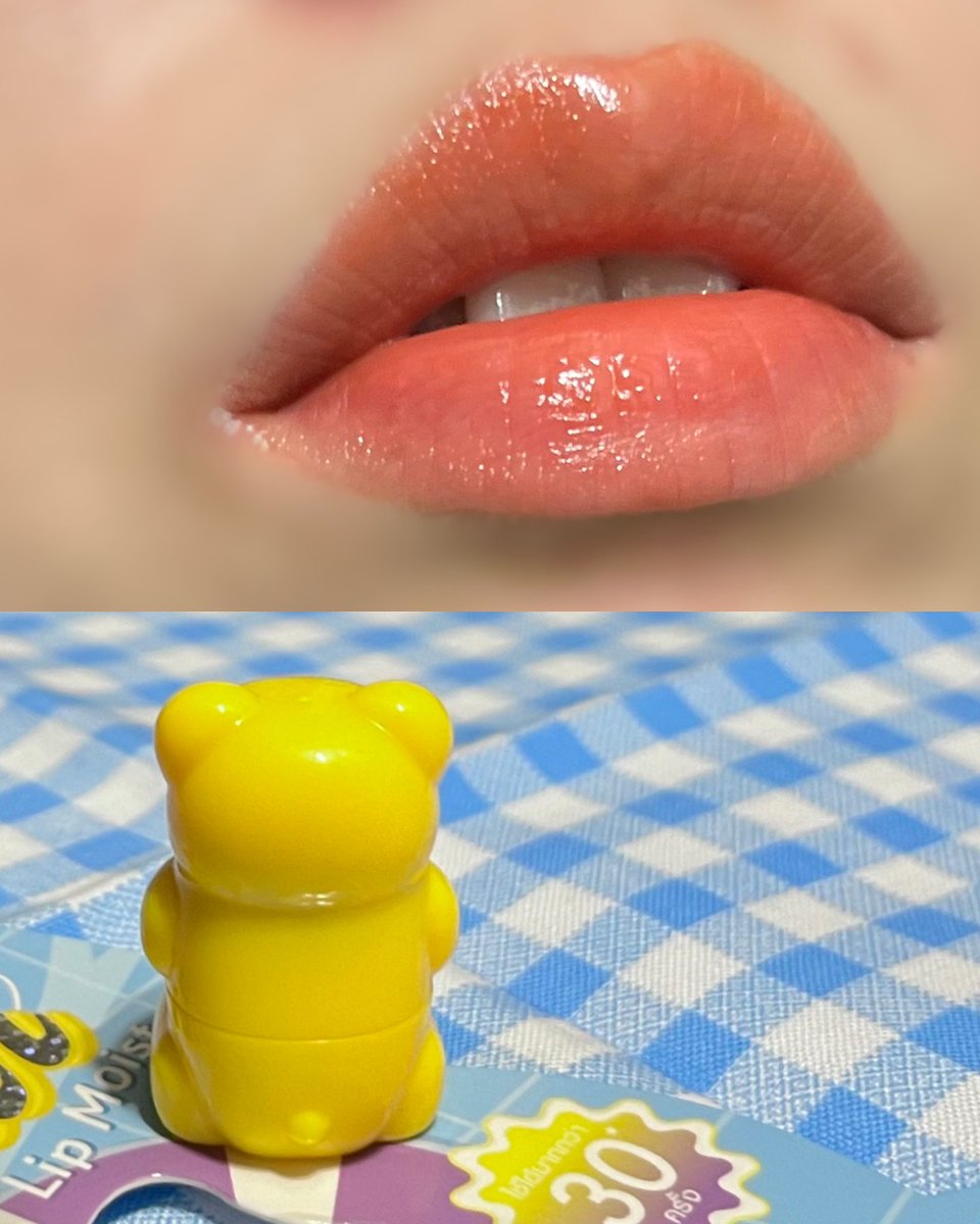 #PR 可愛すぎるミニミニちいくまリップ、シャイニーベアリップモイスト🧸うるツヤしっとり快適&amp;可愛い！夏は特に小さめバッグで身軽にお出かけしたいので、軽くてちーちゃいサイズ感も夏にぴったり。ワンコイン以下でお値段以上、集めたくなっちゃう💭
#CATHYDOLL #キャシードール #私のシャイニーベア